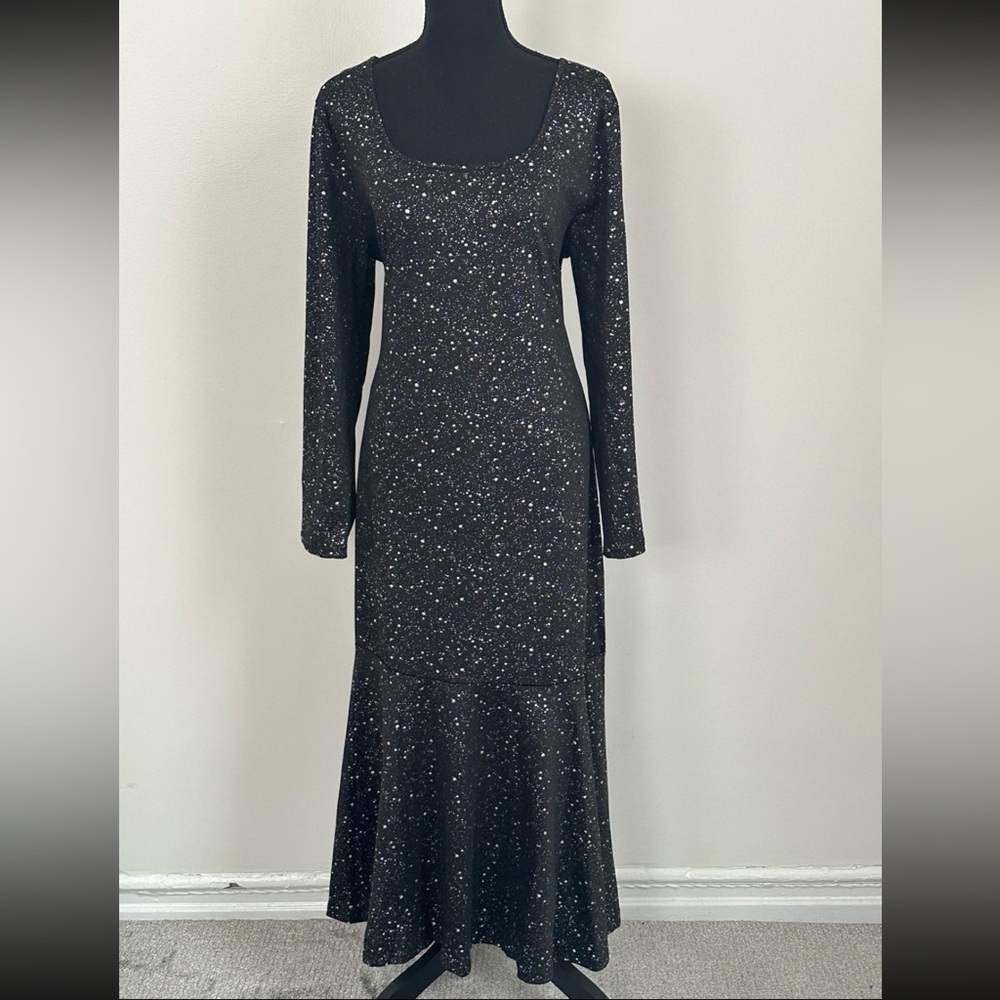 Elegant Black Evening Maxi Mermaid Dress
